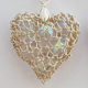 Corazones - Plata 1000, 925, cristales y vidrios boreales